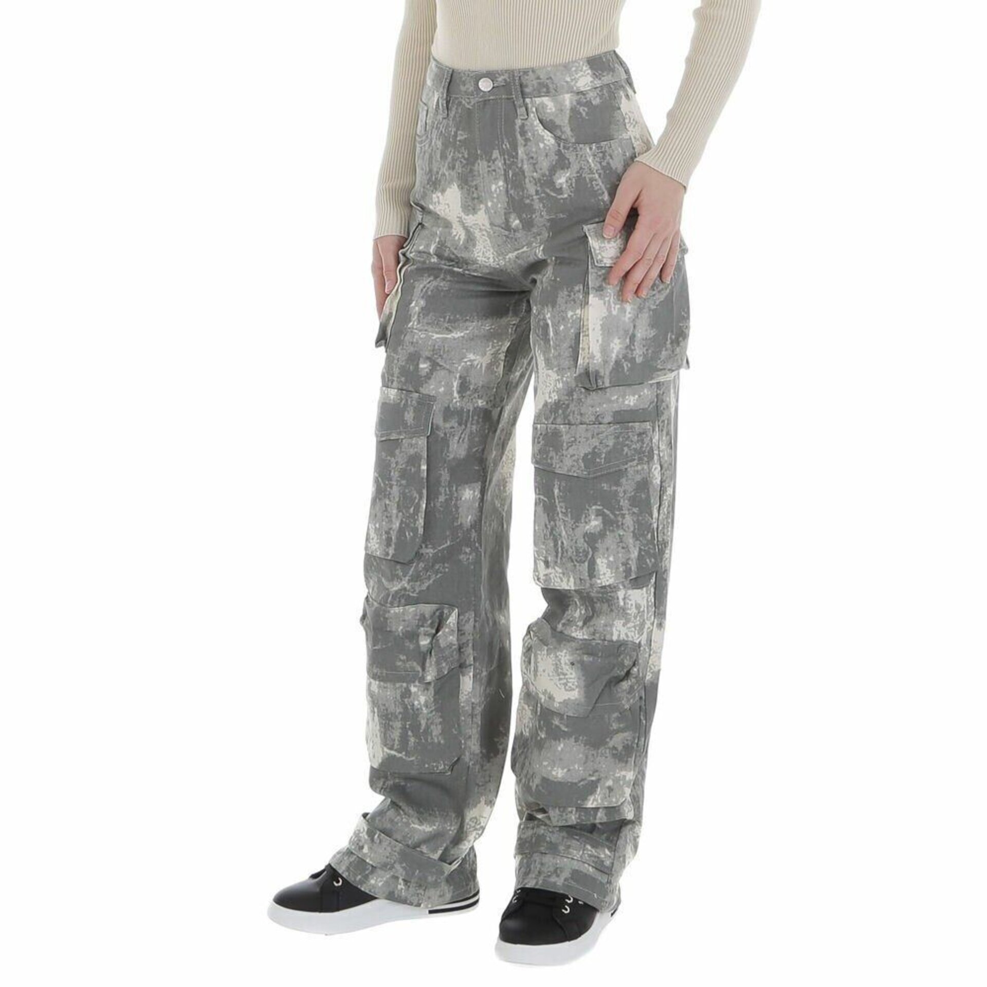 PANTALON CARGO ESTAMPADO LY115 - 3