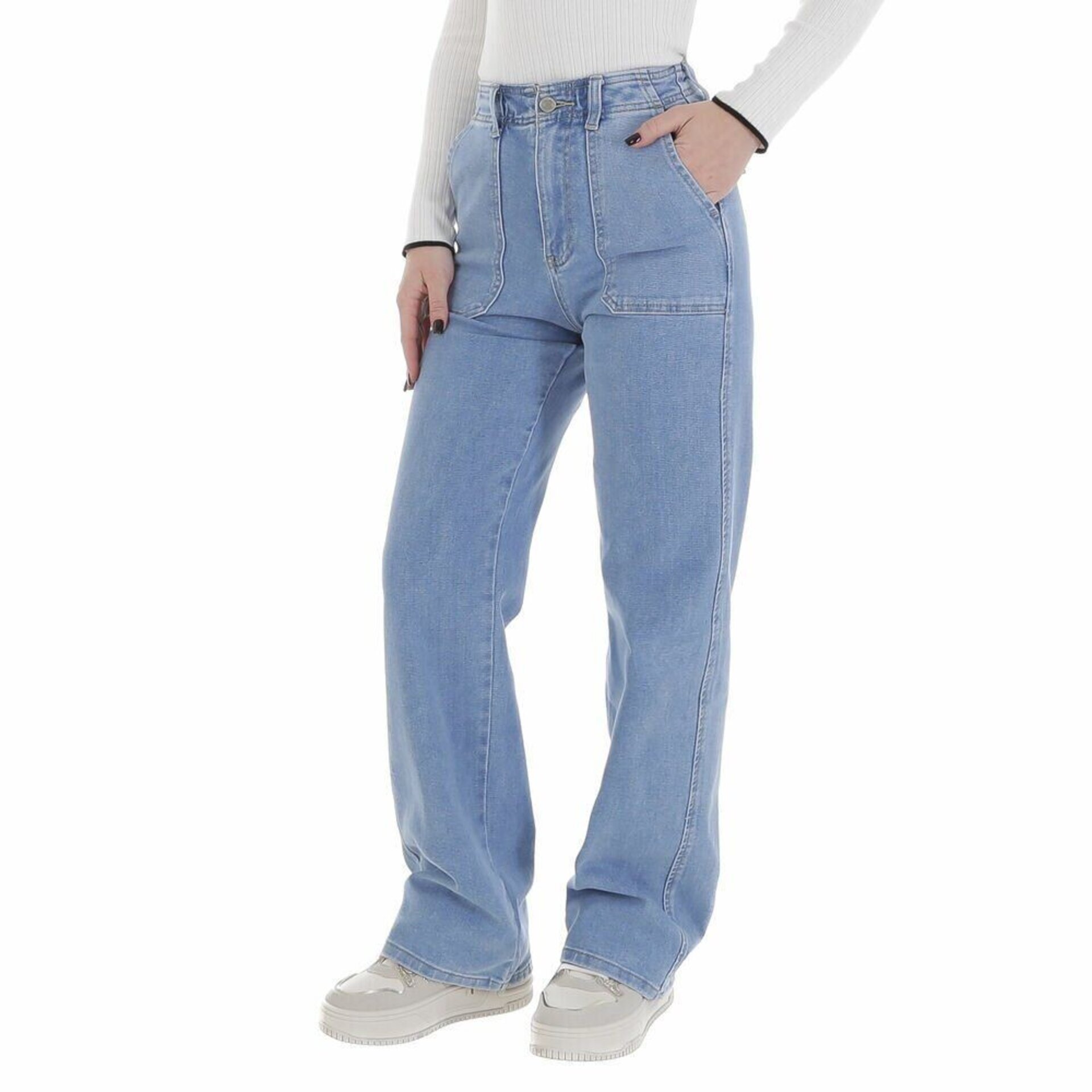 JEANS HIGH WAIST T325 - 2