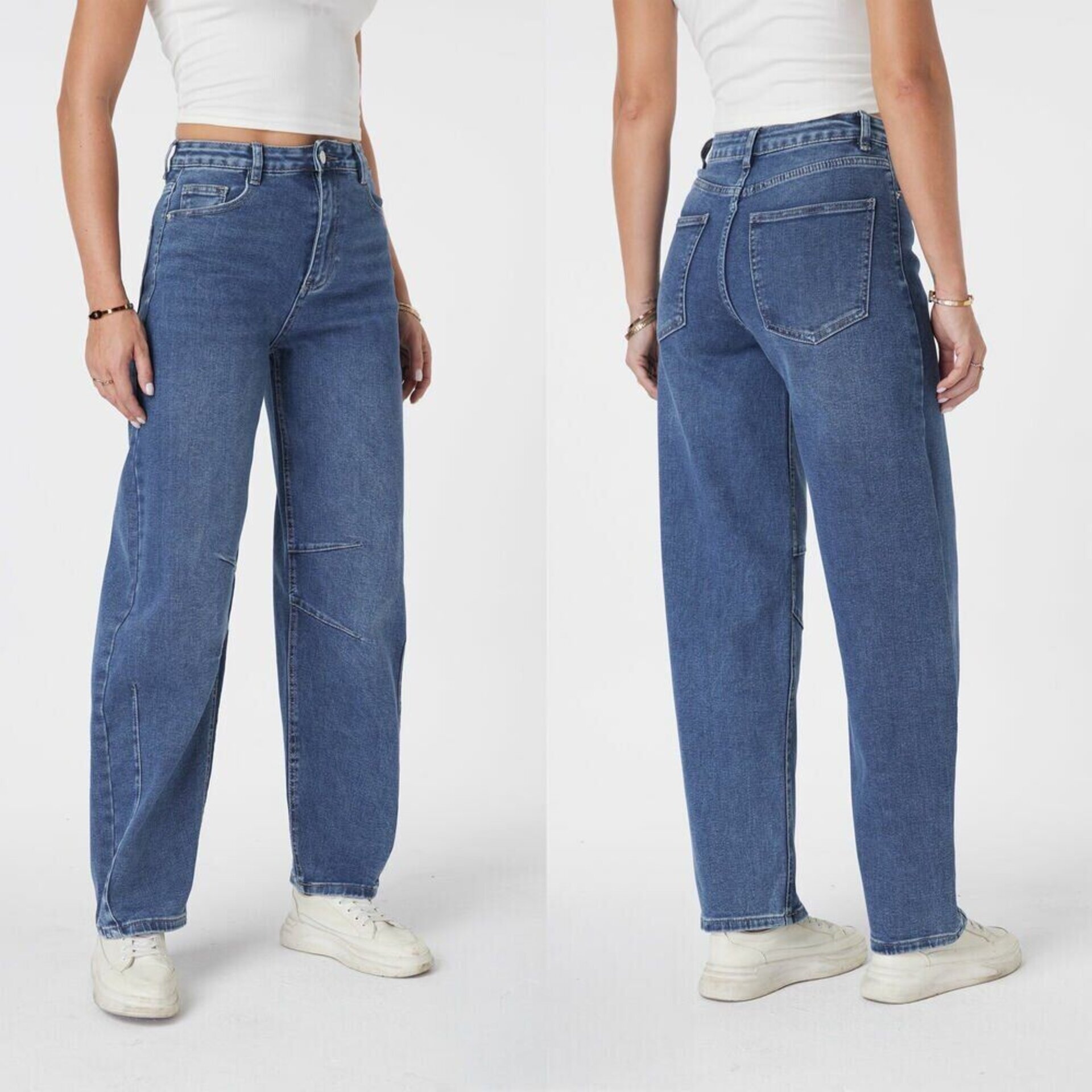 JEANS HIGH WAIST T350-1 - 2