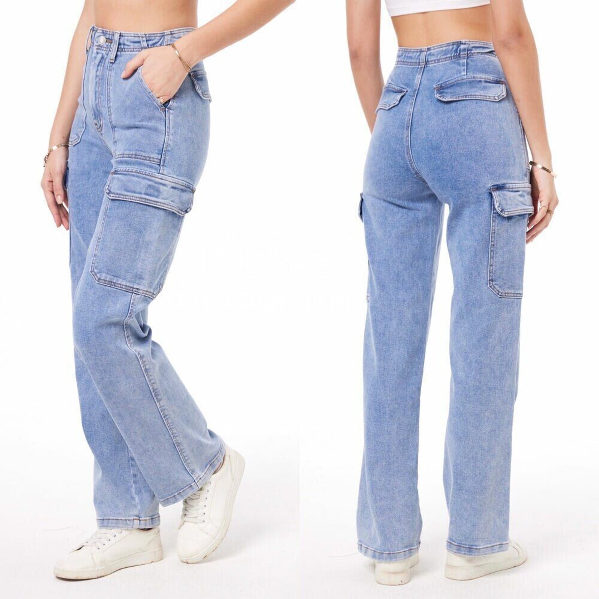 JEANS HIGH WAIST T168-9 - 2