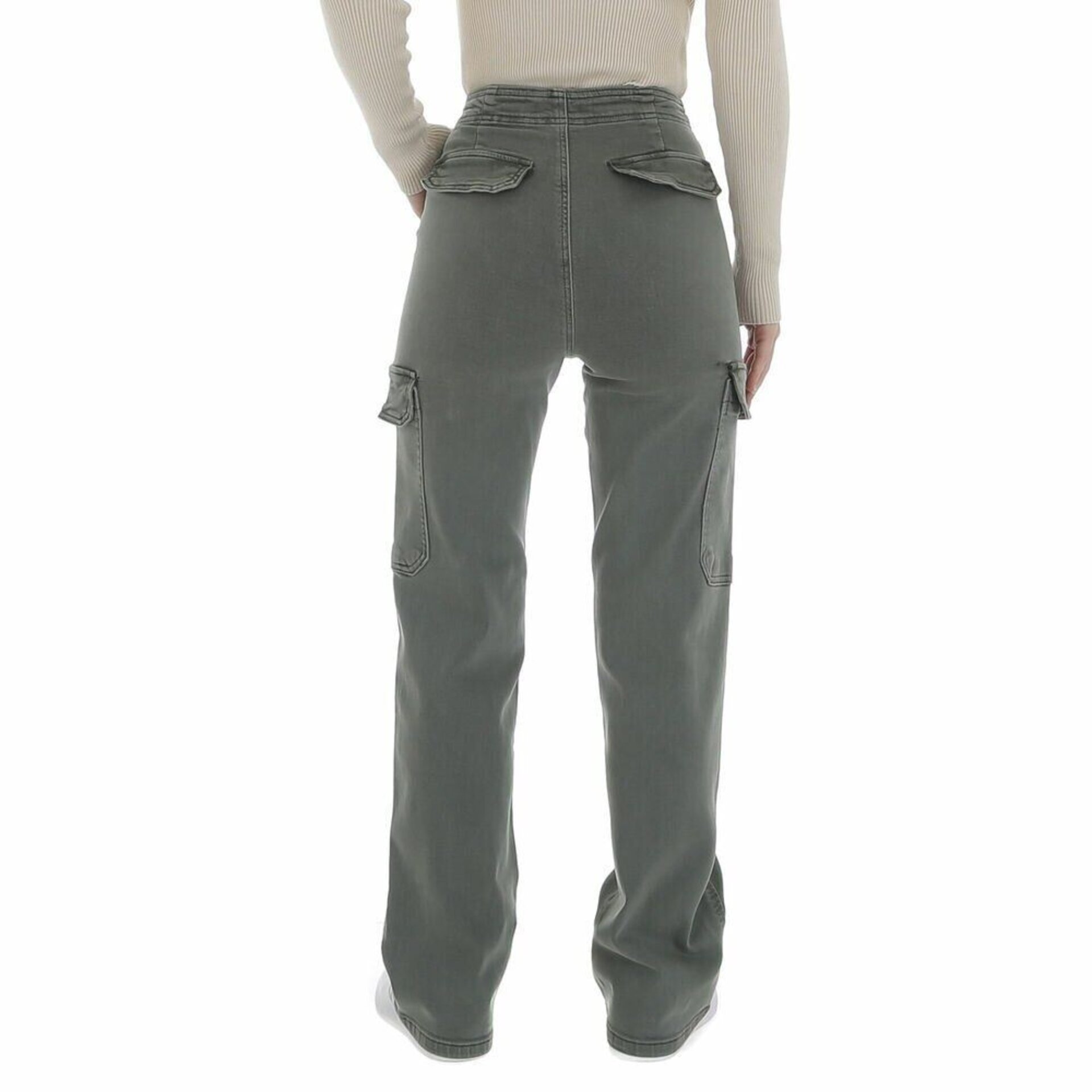 JEANS CARGO MILITAR T168-4 - 3