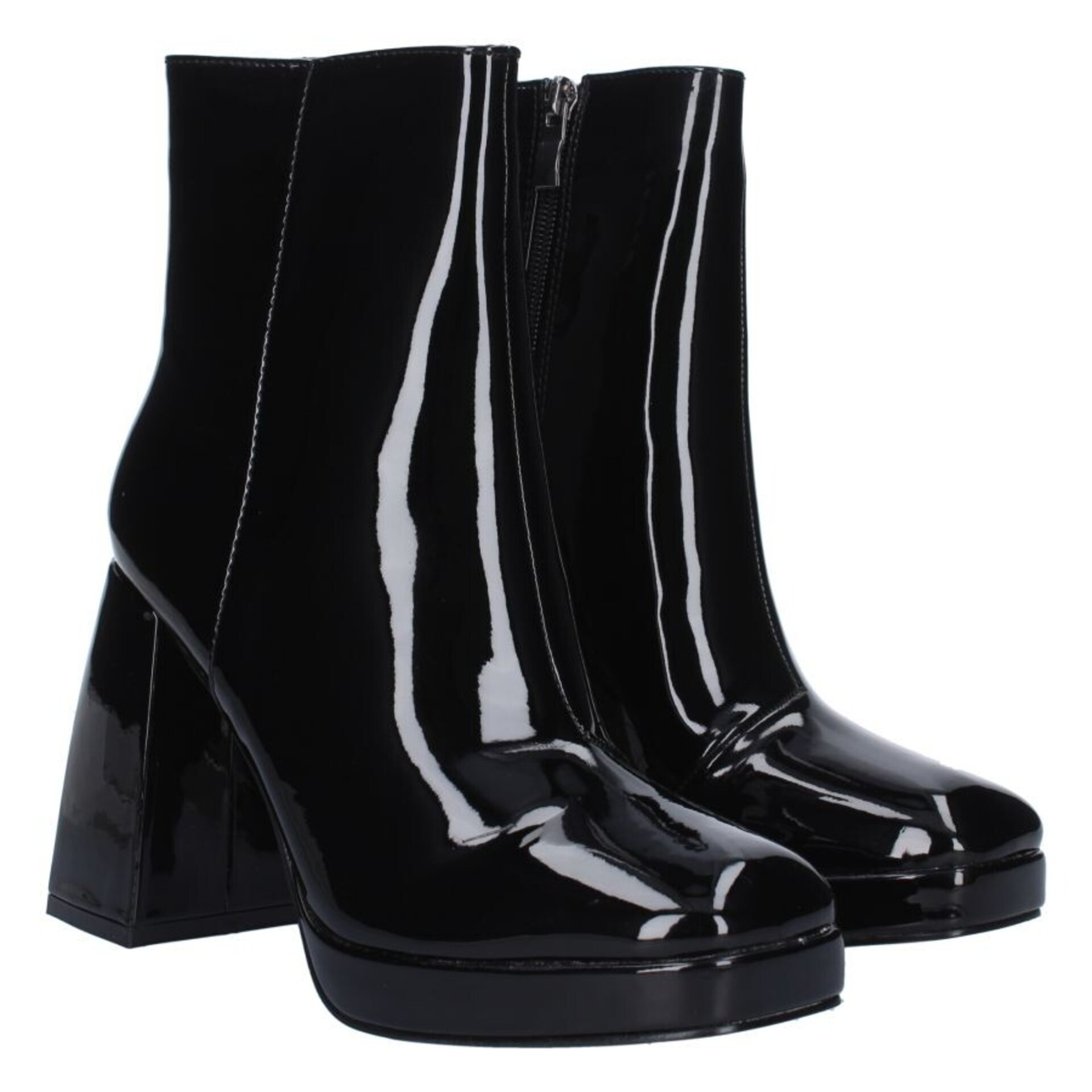 Botin tacon charol Talia - 3