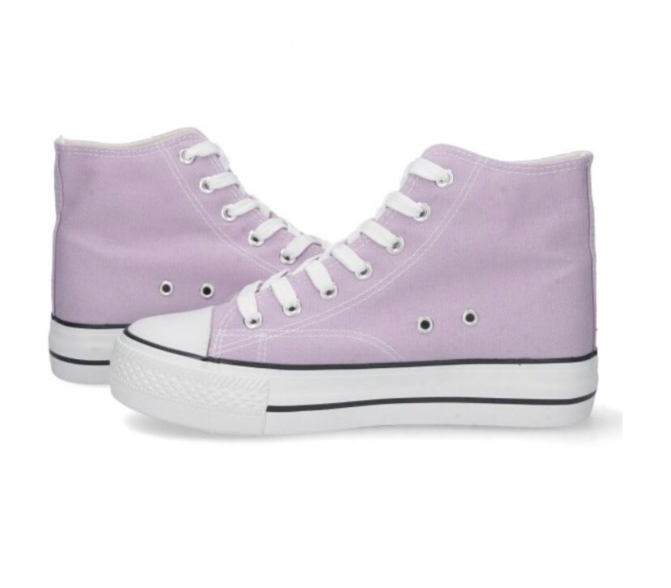 Zapatillas Fun Lila doble suela - 5