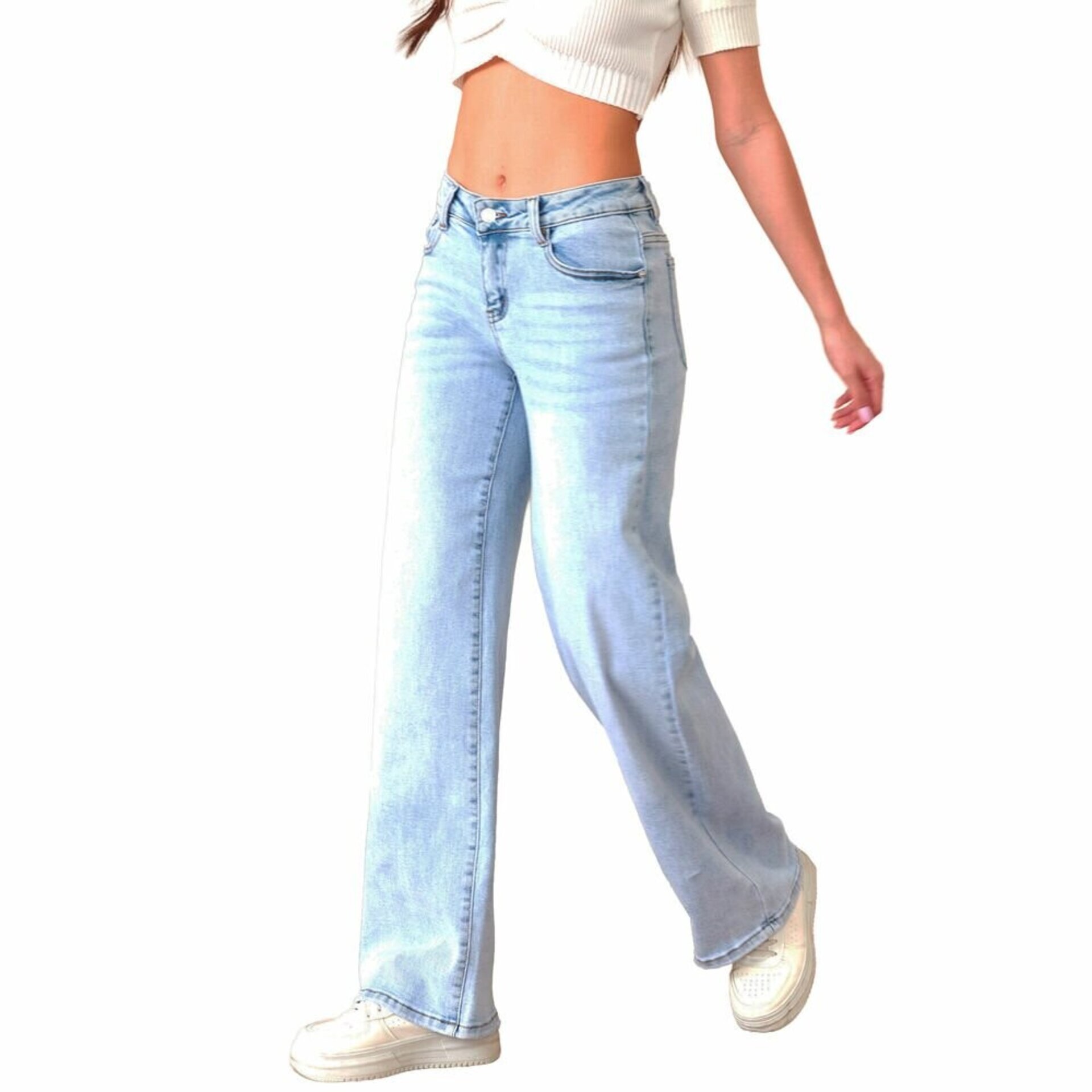 JEANS HIGH WAIST T195 - 2