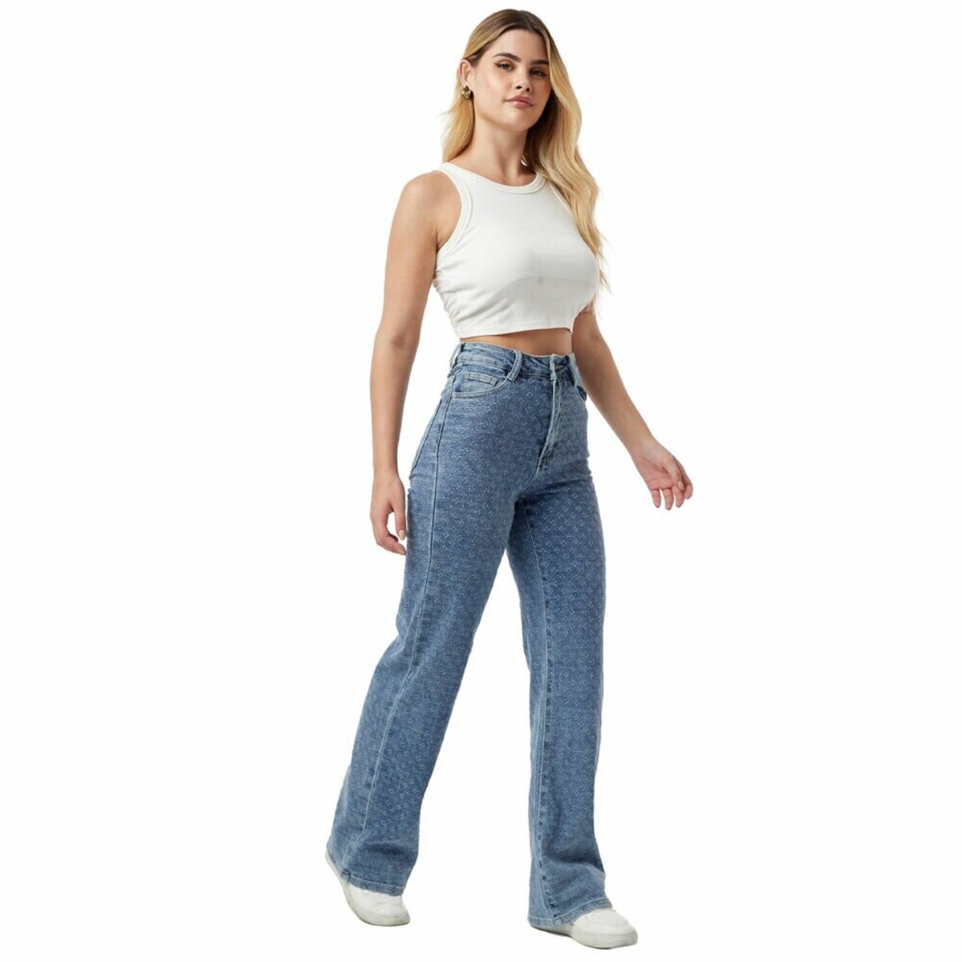 J̌EANS HIGH WAIST T6381 - 4