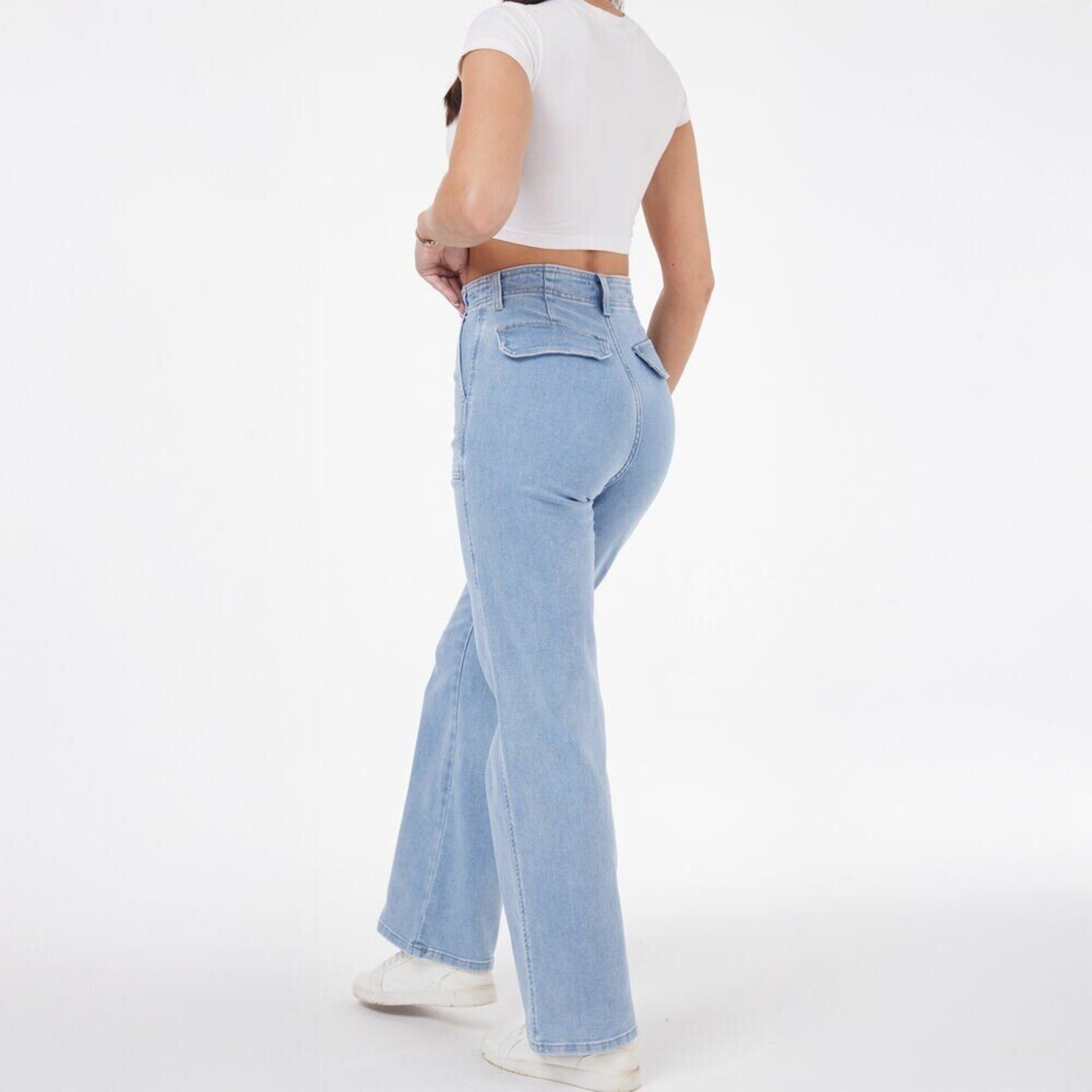 JEANS HIGH WAIST T325 - 3