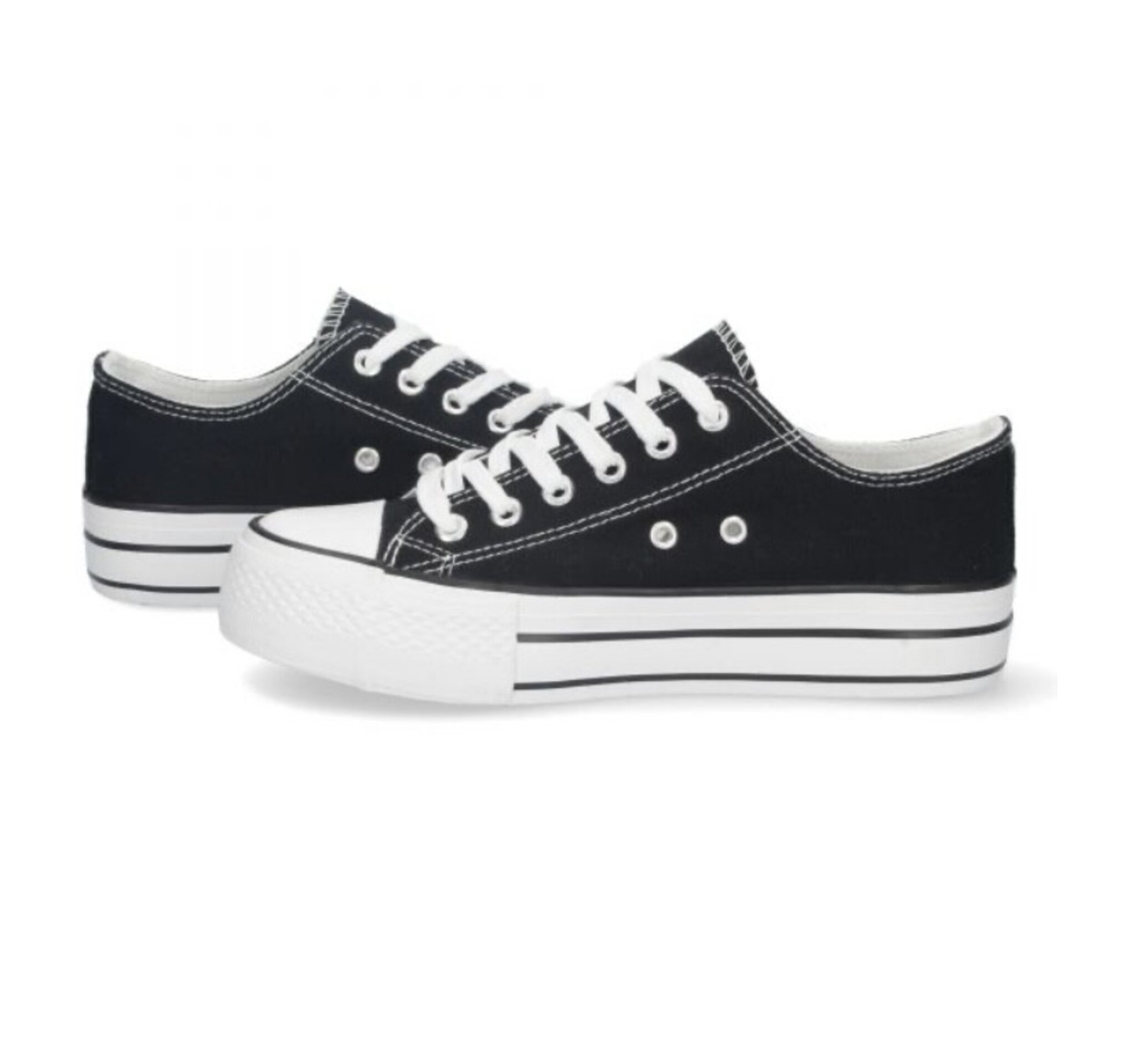 Zapatillas doble suela negro - 5