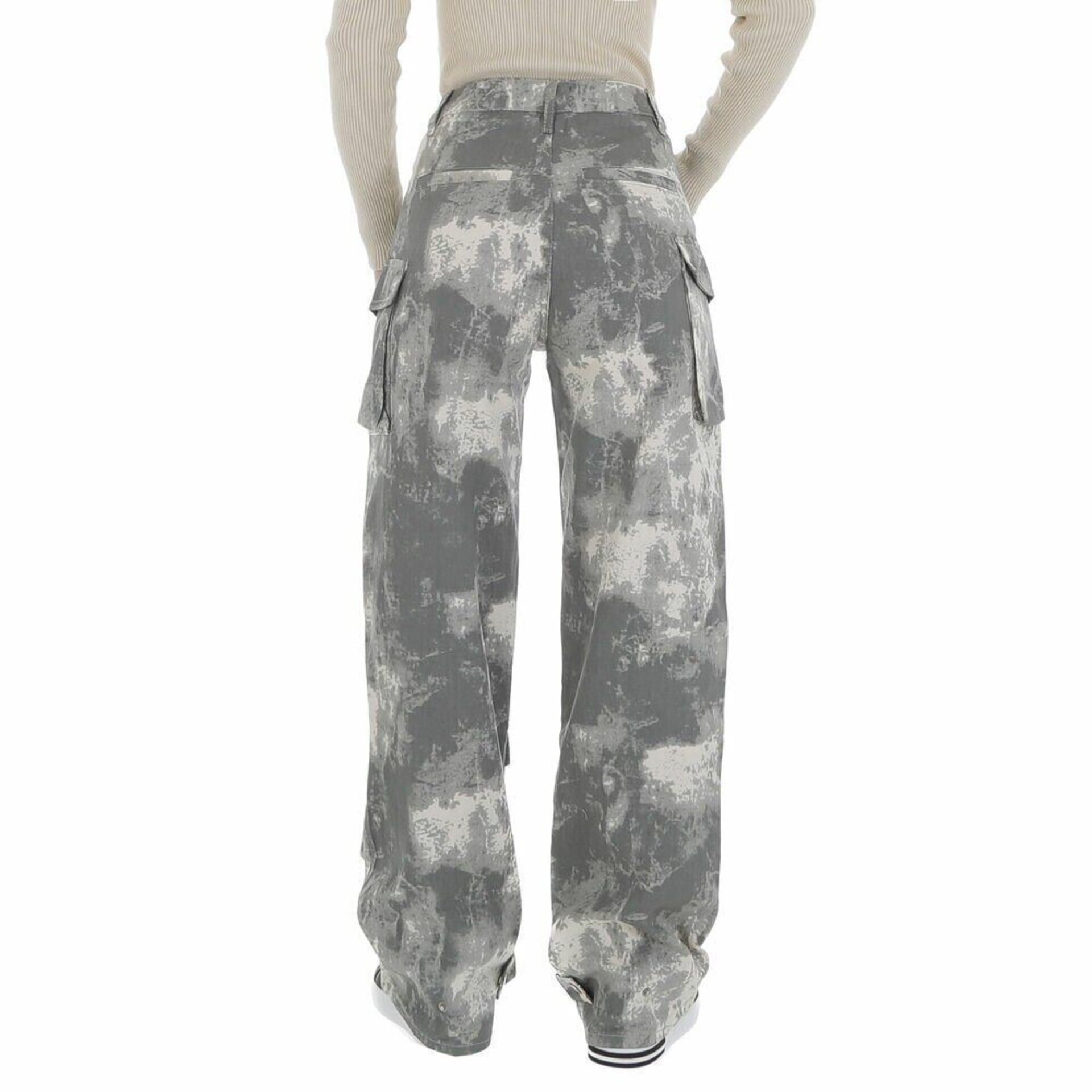 PANTALON CARGO ESTAMPADO LY115 - 2