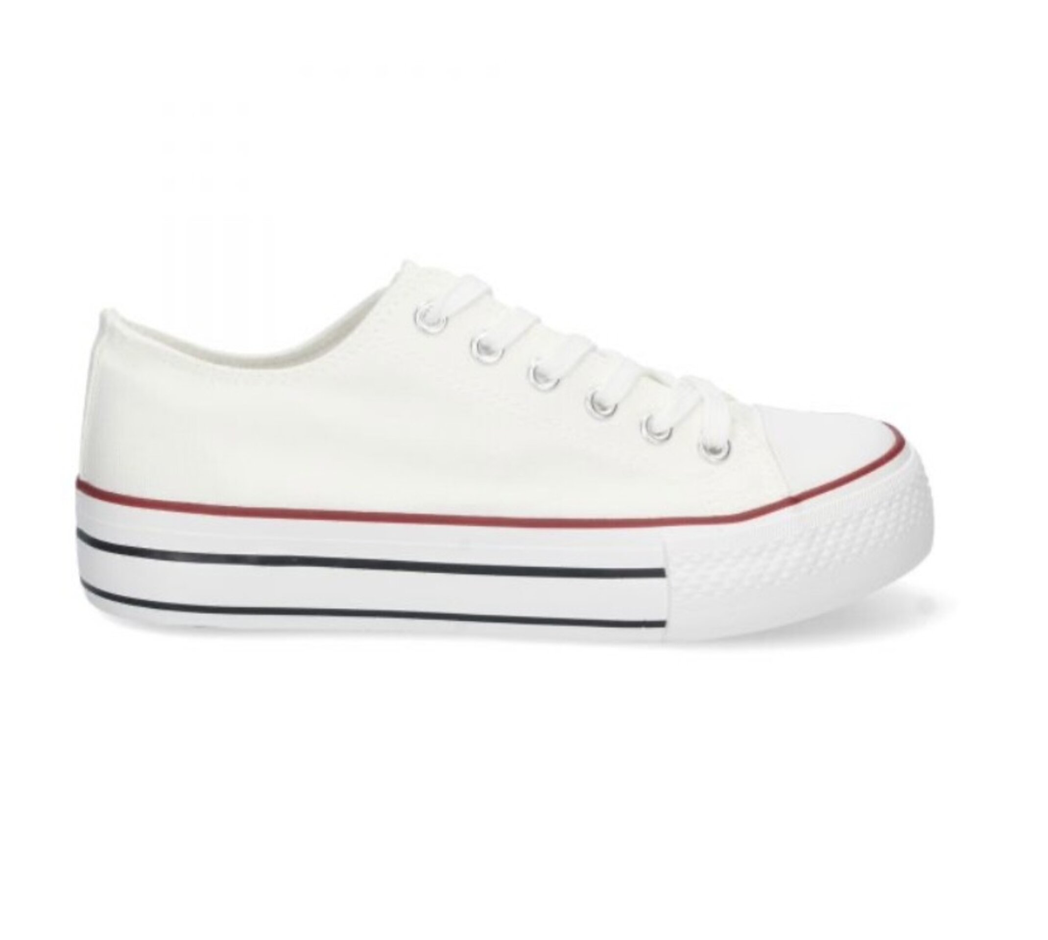 Zapatillas doble suela blanco - 4