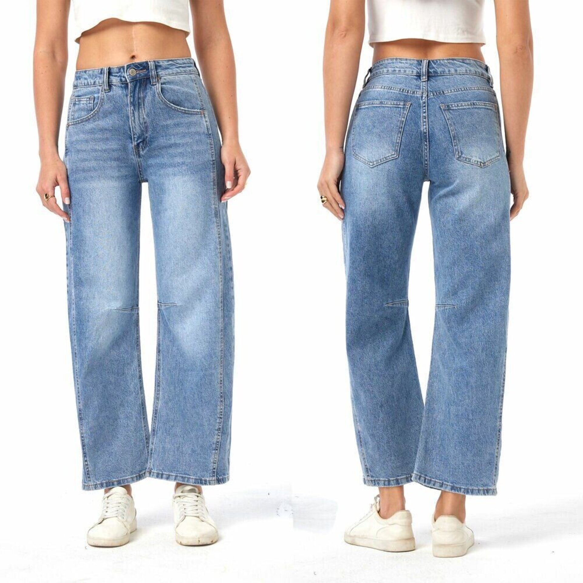 JEANS HIGH WAIST T405 - 2