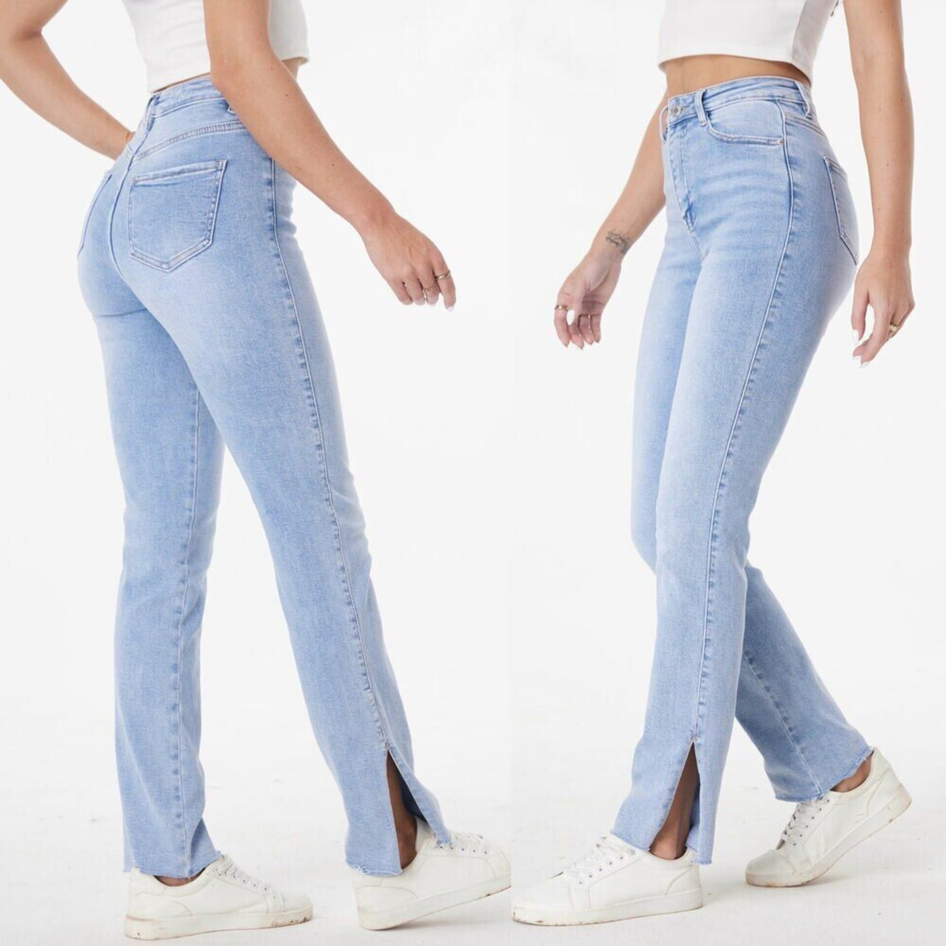 J̌EANS HIGH WAIST T314 - 2