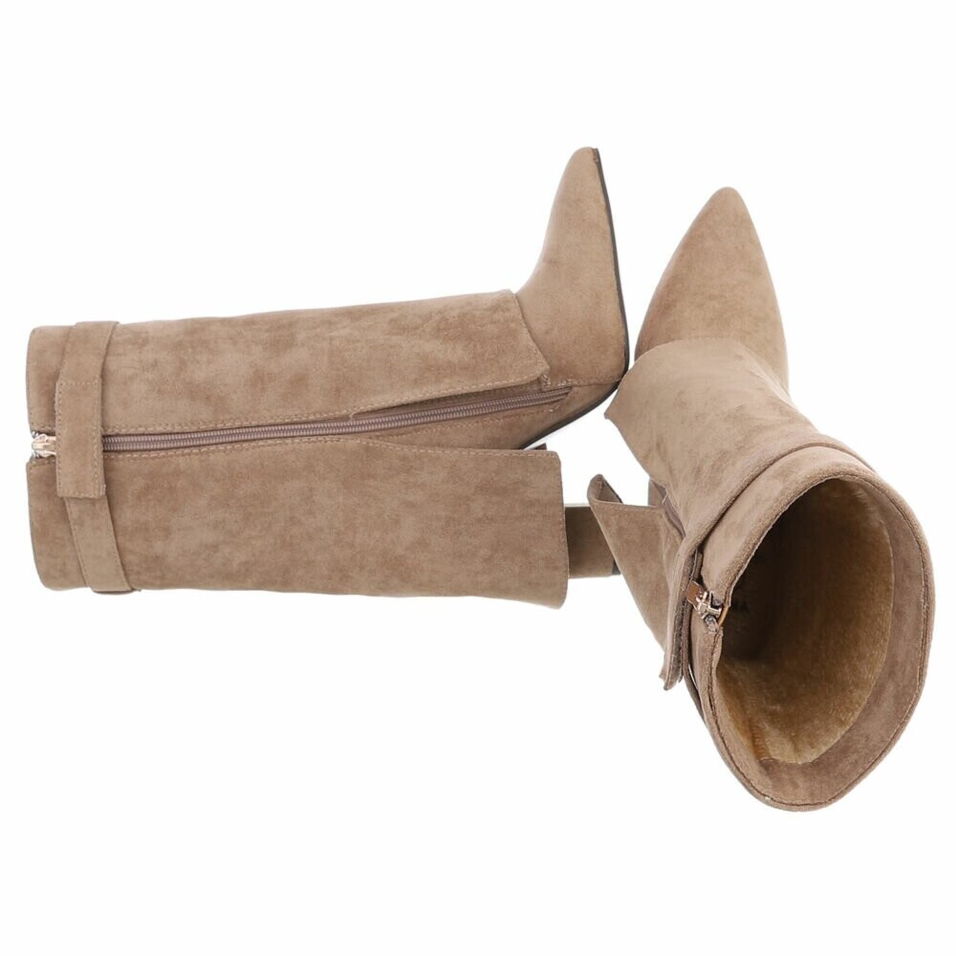 BOTINES TACON CORA CAMEL - 6