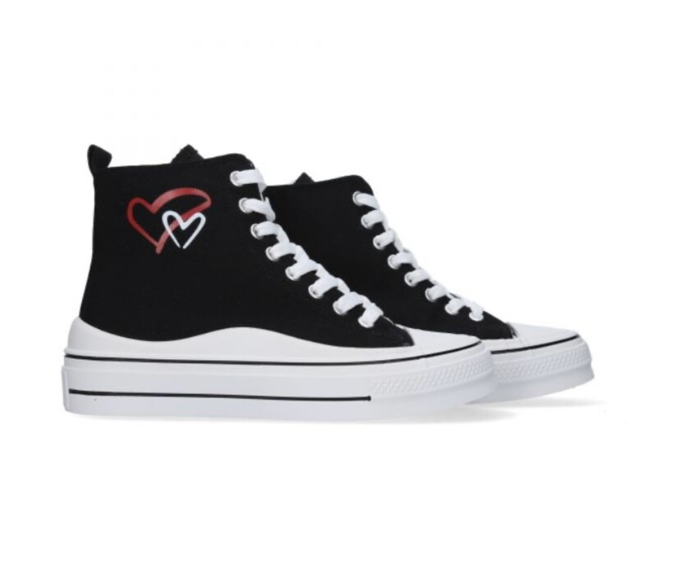 Zapatillas Amor negro - 4